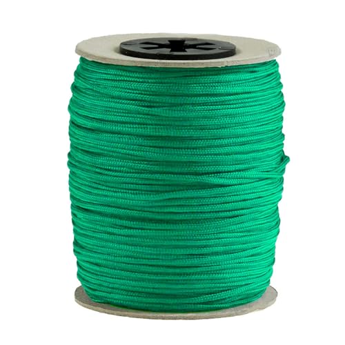 100m Schmuckschnur 1,5mm Jalousieschnur Zugschnur Schmuckkordel Polyester Farbwahl, Farbe:grün 100m Schmuckschnur 1,5mm Jalousieschnur Zugschnur Schmuckkordel Polyester Farbwahl, Farbe:grün von maDDma