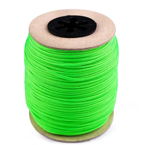 100m Schmuckschnur 1,5mm Jalousieschnur Zugschnur Schmuckkordel Polyester Farbwahl, Farbe:leuchtgrün 100m Schmuckschnur 1,5mm Jalousieschnur Zugschnur Schmuckkordel Polyester Farbwahl, Farbe:leuchtgrün von maDDma