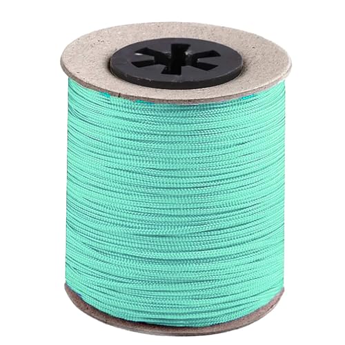 100m Schmuckschnur 1,5mm Jalousieschnur Zugschnur Schmuckkordel Polyester Farbwahl, Farbe:mintblau 100m Schmuckschnur 1,5mm Jalousieschnur Zugschnur Schmuckkordel Polyester Farbwahl, Farbe:mintblau von maDDma