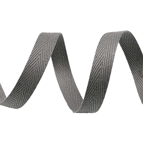 10m Köperband 10mm breit große Farbwahl Einfass- Nahtband Gurtband Baumwollband, Größe:10mm, Farbe:dunkelgrau 10m Köperband 10mm breit große Farbwahl Einfass- Nahtband Gurtband Baumwollband, Größe:10mm, Farbe:dunkelgrau von maDDma