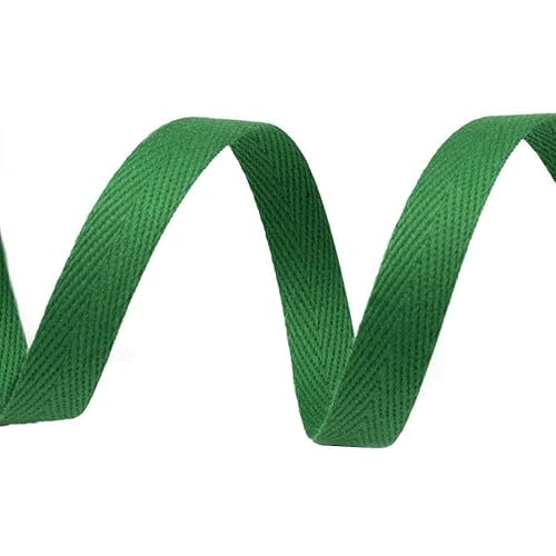 10m Köperband 10mm breit große Farbwahl Einfass- Nahtband Gurtband Baumwollband, Größe:10mm, Farbe:grasgrün 10m Köperband 10mm breit große Farbwahl Einfass- Nahtband Gurtband Baumwollband, Größe:10mm, Farbe:grasgrün von maDDma