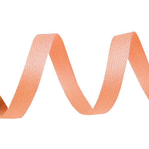 10m Köperband 10mm breit große Farbwahl Einfass- Nahtband Gurtband Baumwollband, Größe:10mm, Farbe:lachs 10m Köperband 10mm breit große Farbwahl Einfass- Nahtband Gurtband Baumwollband, Größe:10mm, Farbe:lachs von maDDma