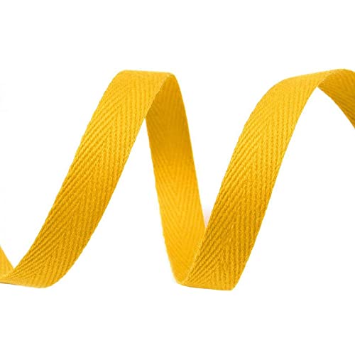10m Köperband 10mm breit große Farbwahl Einfass- Nahtband Gurtband Baumwollband, Größe:10mm, Farbe:mango 10m Köperband 10mm breit große Farbwahl Einfass- Nahtband Gurtband Baumwollband, Größe:10mm, Farbe:mango von maDDma