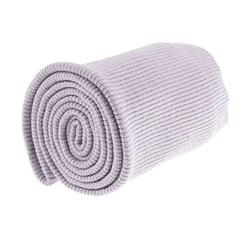 15x80cm Bündchen Strickbündchen Bündchenstoff 6% Elastan Bündchenstoff gerippt, Farbe:grauviolett 15x80cm Bündchen Strickbündchen Bündchenstoff 6% Elastan Bündchenstoff gerippt, Farbe:grauviolett von maDDma