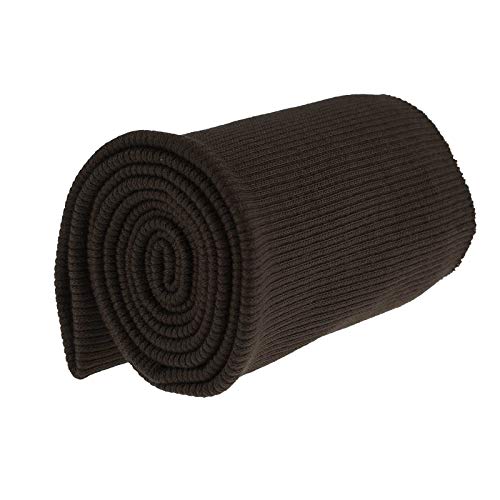 15x80cm Bündchen Strickbündchen Bündchenstoff 6% Elastan Bündchenstoff gerippt, Farbe:schokobraun 15x80cm Bündchen Strickbündchen Bündchenstoff 6% Elastan Bündchenstoff gerippt, Farbe:schokobraun von maDDma