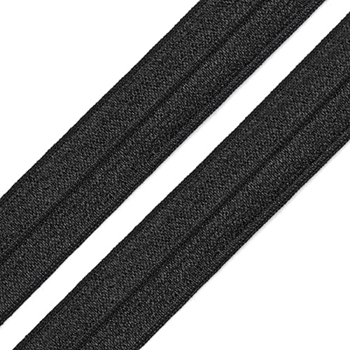maDDma ® 1m Einfassband 20mm hochelastisch 44% Elastan gefalzt Meterware Faltgummi Schrägband Schwarz Glänzend maDDma ® 1m Einfassband 20mm hochelastisch 44% Elastan gefalzt Meterware Faltgummi Schrägband Schwarz Glänzend von maDDma