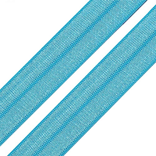 1m Einfassband 20mm hochelastisch 44% Elastan gefalzt Meterware Faltgummi Schrägband Farbwahl, Größe:20mm, Farbe:babyblau 1m Einfassband 20mm hochelastisch 44% Elastan gefalzt Meterware Faltgummi Schrägband Farbwahl, Größe:20mm, Farbe:babyblau von maDDma