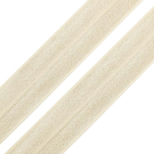 maDDma ® 1m Einfassband 20mm hochelastisch 44% Elastan gefalzt Meterware Faltgummi Schrägband, creme, Polyester, Elastan (56%, 44%), Klassisch, Einfarbig, für alle Gelegenheiten, Casual maDDma ® 1m Einfassband 20mm hochelastisch 44% Elastan gefalzt Meterware Faltgummi Schrägband, creme, Polyester, Elastan (56%, 44%), Klassisch, Einfarbig, für alle Gelegenheiten, Casual von maDDma