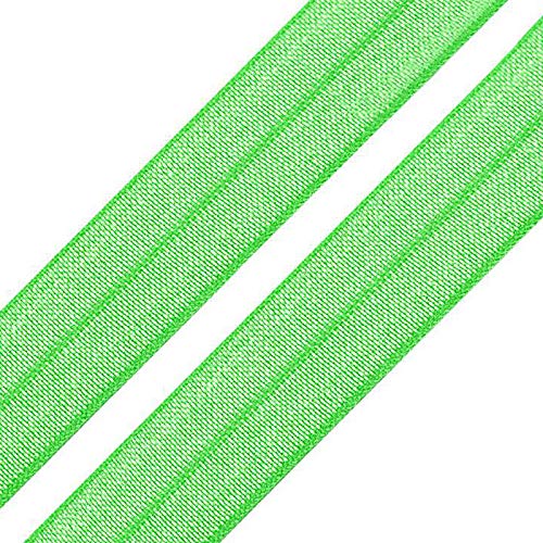 1m Einfassband 20mm hochelastisch 44% Elastan gefalzt Meterware Faltgummi Schrägband Farbwahl, Größe:20mm, Farbe:gelbgrün 1m Einfassband 20mm hochelastisch 44% Elastan gefalzt Meterware Faltgummi Schrägband Farbwahl, Größe:20mm, Farbe:gelbgrün von maDDma