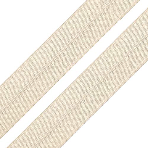 1m Einfassband 20mm hochelastisch 44% Elastan gefalzt Meterware Faltgummi Schrägband Farbwahl, Größe:20mm, Farbe:hellbeige 1m Einfassband 20mm hochelastisch 44% Elastan gefalzt Meterware Faltgummi Schrägband Farbwahl, Größe:20mm, Farbe:hellbeige von maDDma