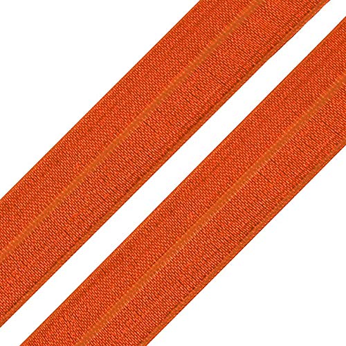 1m Einfassband 20mm hochelastisch 44% Elastan gefalzt Meterware Faltgummi Schrägband Farbwahl, Größe:20mm, Farbe:kürbisorange 1m Einfassband 20mm hochelastisch 44% Elastan gefalzt Meterware Faltgummi Schrägband Farbwahl, Größe:20mm, Farbe:kürbisorange von maDDma