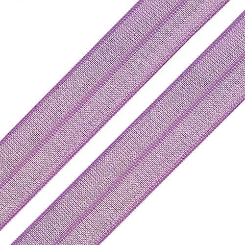 1m Einfassband 20mm hochelastisch 44% Elastan gefalzt Meterware Faltgummi Schrägband Farbwahl, Größe:20mm, Farbe:lavendel 1m Einfassband 20mm hochelastisch 44% Elastan gefalzt Meterware Faltgummi Schrägband Farbwahl, Größe:20mm, Farbe:lavendel von maDDma
