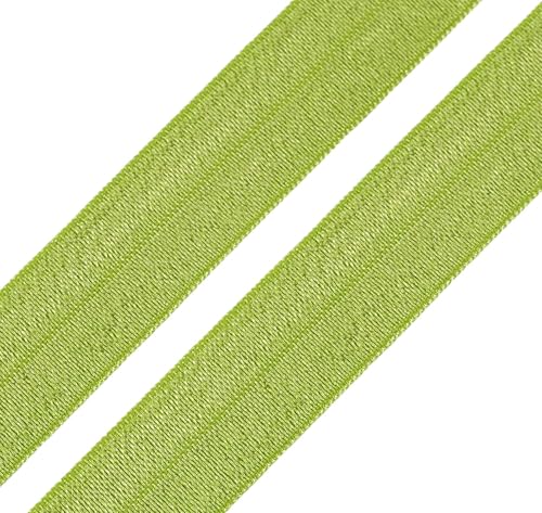 1m Einfassband 20mm hochelastisch 44% Elastan gefalzt Meterware Faltgummi Schrägband Farbwahl, Größe:20mm, Farbe:limette 1m Einfassband 20mm hochelastisch 44% Elastan gefalzt Meterware Faltgummi Schrägband Farbwahl, Größe:20mm, Farbe:limette von maDDma
