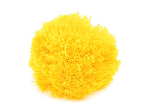 2 Bommeln/Wollbommeln/Pompons, 10cm mit einer großen Farbauswahl, Farbe:mango 2 Bommeln/Wollbommeln/Pompons, 10cm mit einer großen Farbauswahl, Farbe:mango von maDDma