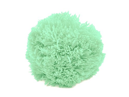 2 Bommeln/Wollbommeln/Pompons, 10cm mit einer großen Farbauswahl, Farbe:minze 2 Bommeln/Wollbommeln/Pompons, 10cm mit einer großen Farbauswahl, Farbe:minze von maDDma