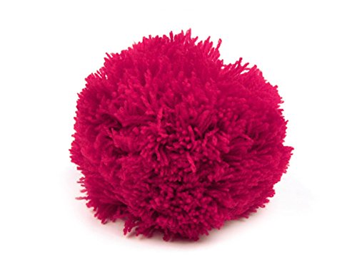 2 Bommeln / Wollbommeln / Pompons, 10cm mit einer großen Farbauswahl, Farbe:fuchsia 2 Bommeln / Wollbommeln / Pompons, 10cm mit einer großen Farbauswahl, Farbe:fuchsia von maDDma