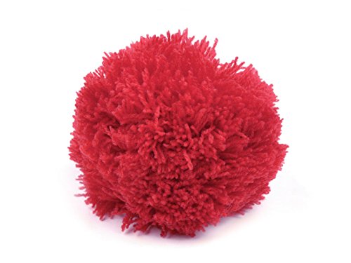 2 Bommeln / Wollbommeln / Pompons, 10cm mit einer großen Farbauswahl, Farbe:himbeer 2 Bommeln / Wollbommeln / Pompons, 10cm mit einer großen Farbauswahl, Farbe:himbeer von maDDma