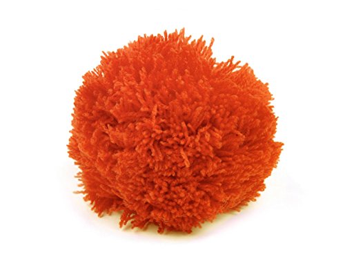 2 Bommeln / Wollbommeln / Pompons, 10cm mit einer großen Farbauswahl, Farbe:orange 2 Bommeln / Wollbommeln / Pompons, 10cm mit einer großen Farbauswahl, Farbe:orange von maDDma