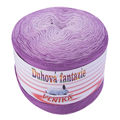 200g Bobbel Wolle 4-fädig Farbverlaufsgarn Fantazie Häkelgarn Strickgarn, Farbwahl, Farbe:fliederzauber 200g Bobbel Wolle 4-fädig Farbverlaufsgarn Fantazie Häkelgarn Strickgarn, Farbwahl, Farbe:fliederzauber von maDDma