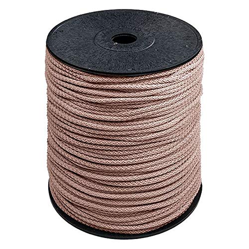 200m Polyester-Seil 5,5mm Polyesterschnur Polyesterkordel Kordel Schnur Farbwahl, Farbe:quarzrosa von maDDma