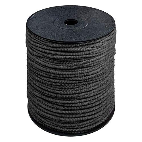 200m Polyester-Seil 5,5mm Polyesterschnur Polyesterkordel Kordel Schnur Farbwahl, Farbe:schiefergrau von maDDma