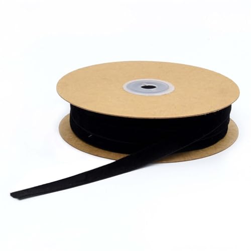 20m Samt-Band 10mm Dekoband Zierband Stoffband Geschenkband Borte, Farbe:schwarz 20m Samt-Band 10mm Dekoband Zierband Stoffband Geschenkband Borte, Farbe:schwarz von maDDma
