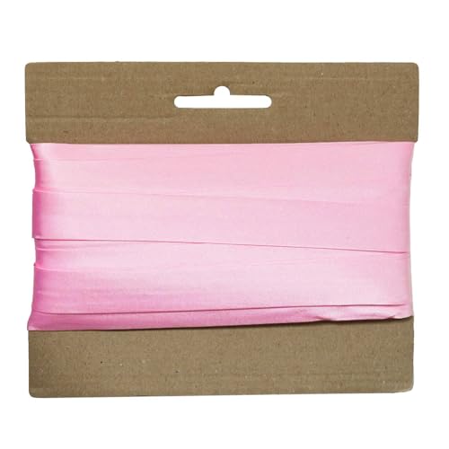 20m Schrägband Satin 20mm gefalzt Kantenband Einfassband 29 Farben wählbar, Farbe:bubblegum 20m Schrägband Satin 20mm gefalzt Kantenband Einfassband 29 Farben wählbar, Farbe:bubblegum von maDDma