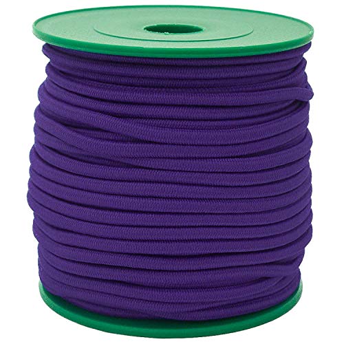25m Gummikordel 3mm, Gummischnur Gummiband Bekleidungsgummi, Farbwahl von maDDma