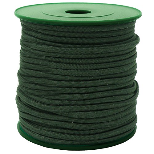 25m Gummikordel 3mm, Gummischnur Gummiband Bekleidungsgummi, Farbwahl von maDDma