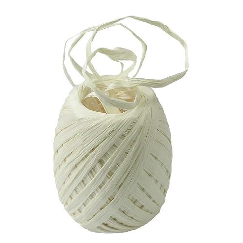 30m Raffia Papierschnur Geschenkband Bastelschnur Dekoband Papierband Farbwahl, Farbe:hellbeige 30m Raffia Papierschnur Geschenkband Bastelschnur Dekoband Papierband Farbwahl, Farbe:hellbeige von maDDma