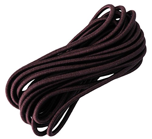 3m Gummikordel 3mm Rundgummi Gummischnur f. Bekleidung Hutgummi Gummilitze Farbwahl, Farbe:aubergine von maDDma