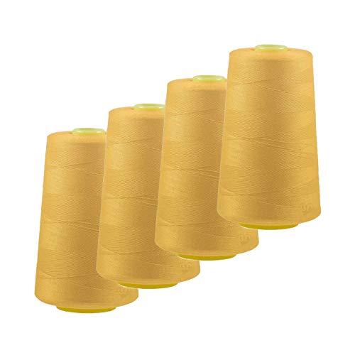 4 x 4572m Overlock-Garn Overlock-Nähgarn Oeko-Tex Polyestergarn Farbe 501 bis 540 4 x 4572m Overlock-Garn Overlock-Nähgarn Oeko-Tex Polyestergarn Farbe 501 bis 540 von maDDma