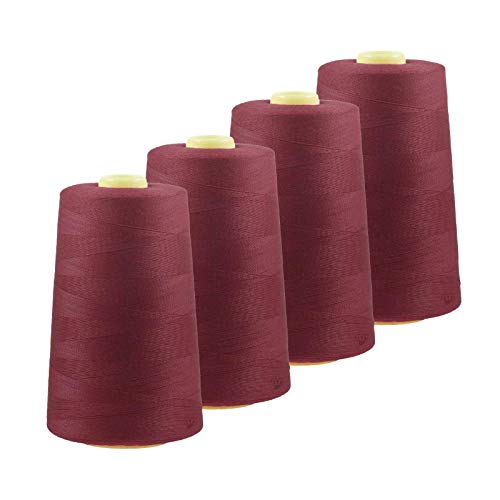 4 x 4572m Qualitäts Overlock-Garn Oeko-Tex Overlock Nähgarn Farben 621-660 4 x 4572m Qualitäts Overlock-Garn Oeko-Tex Overlock Nähgarn Farben 621-660 von maDDma