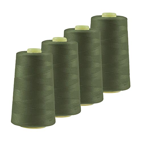 4 x 4572m Qualitäts Overlock-Garn Oeko-Tex Overlock-Nähgarn Polyestergarn, Farbe 741-780 4 x 4572m Qualitäts Overlock-Garn Oeko-Tex Overlock-Nähgarn Polyestergarn, Farbe 741-780 von maDDma