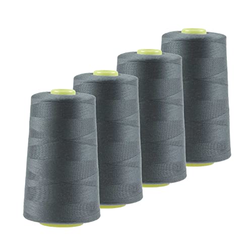 4 x 4572m Qualitäts Overlock-Garn Oeko-Tex Overlock-Nähgarn Polyestergarn, Farbe 741-780 von maDDma