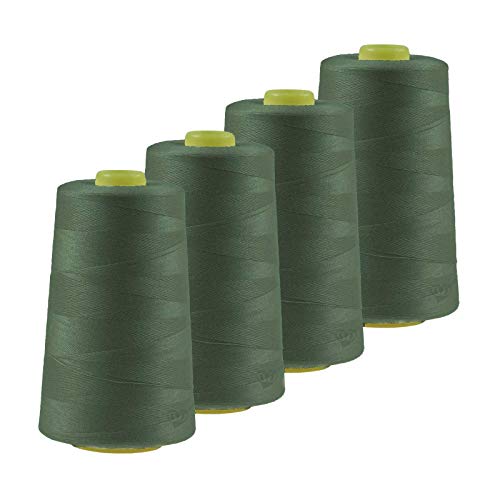 4 x 4572m Qualitäts Overlock-Garn Overlock-Nähgarn Oeko-Tex Farbe 821-860 4 x 4572m Qualitäts Overlock-Garn Overlock-Nähgarn Oeko-Tex Farbe 821-860 von maDDma