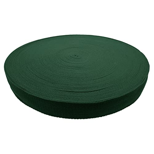 45m Polycotton Gurtband 32mm breit Tragband Taschenband Rucksackgurt Farbwahl, Gurtband:153 tannengrün 45m Polycotton Gurtband 32mm breit Tragband Taschenband Rucksackgurt Farbwahl, Gurtband:153 tannengrün von maDDma
