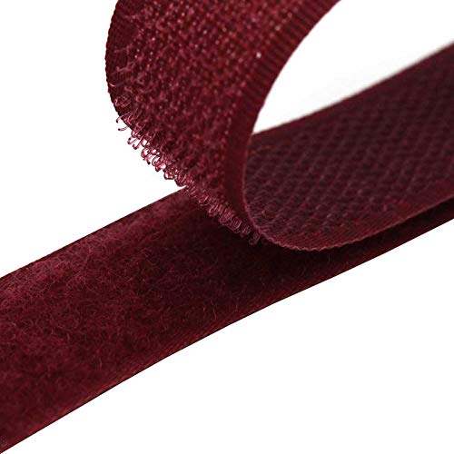 4m Klettband zum Nähen 20mm Flausch- & Hakenband 50 Farben Klettverschluss, Größe:20mm, Gurtband:048 weinrot 4m Klettband zum Nähen 20mm Flausch- & Hakenband 50 Farben Klettverschluss, Größe:20mm, Gurtband:048 weinrot von maDDma