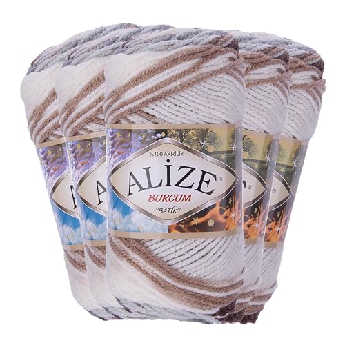 500g Strick-Garn ALIZE BURCUM Batik Strick-Wolle Handstrickgarn, Farbe wählbar, Farbe:5742 500g Strick-Garn ALIZE BURCUM Batik Strick-Wolle Handstrickgarn, Farbe wählbar, Farbe:5742 von maDDma