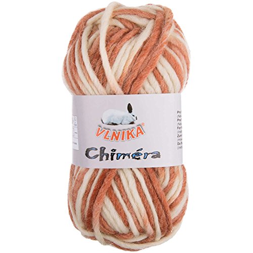 50g Filzwolle CHIMERA, Wolle zum Strickfilzen, Farbauswahl, Farbe:sahara von maDDma