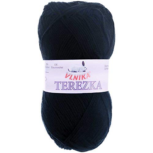 50g Strickgarn Häkelgarn Terezka 100% Baumwolle Baumwollgarn Baumwollstrickgarn, Farbe:nachtblau 50g Strickgarn Häkelgarn Terezka 100% Baumwolle Baumwollgarn Baumwollstrickgarn, Farbe:nachtblau von maDDma