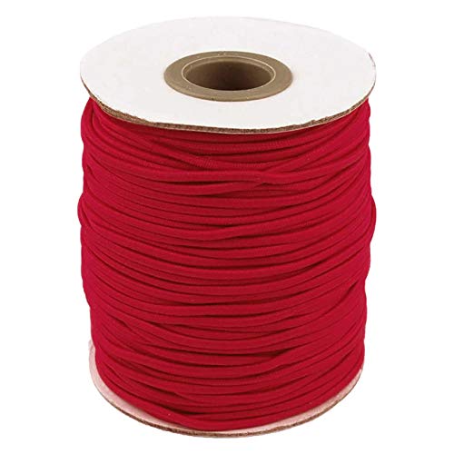 50m Spule Gummikordel Gummischnur 2mm Bekleidungsgummi Hutgummi, 29 Farben von maDDma