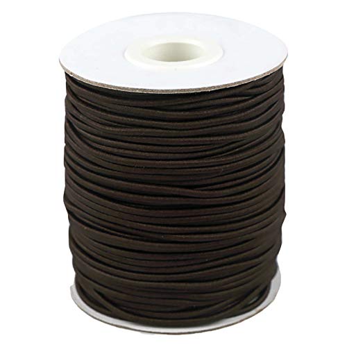 50m Spule Gummikordel Gummischnur 2mm Bekleidungsgummi Hutgummi, 29 Farben von maDDma