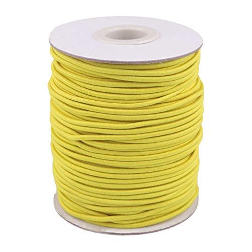 50m Spule Gummikordel Gummischnur 2mm Bekleidungsgummi Hutgummi, 29 Farben von maDDma