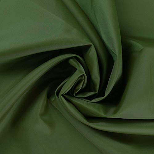 5m Futterstoff Breite 148cm, Farbauswahl in deinen Lieblingsfarben, Farbe:khaki von maDDma