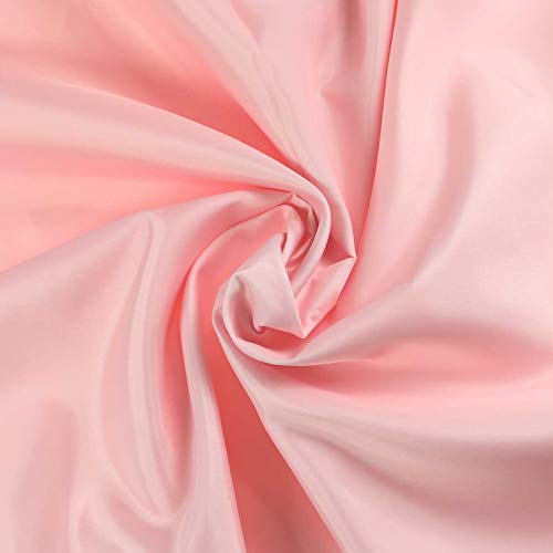 5m Futterstoff Breite 148cm, Farbauswahl in deinen Lieblingsfarben, Farbe:pastellrosa von maDDma