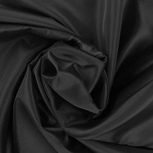 5m Futterstoff Breite 148cm, Farbauswahl in deinen Lieblingsfarben, Farbe:schwarz 5m Futterstoff Breite 148cm, Farbauswahl in deinen Lieblingsfarben, Farbe:schwarz von maDDma