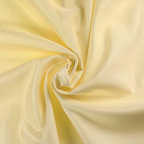 5m Futterstoff Breite 148cm, Farbauswahl in deinen Lieblingsfarben, Farbe:vanille von maDDma
