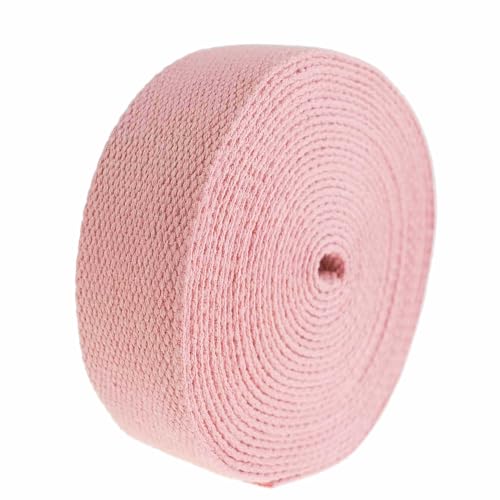 5m Gurtband 25mm 100% Baumwolle Gurtbänder Tragegurt Taschengurt Variantenwahl, Größe:25 mm | 2.6 mm, Farbe:puderrosa 5m Gurtband 25mm 100% Baumwolle Gurtbänder Tragegurt Taschengurt Variantenwahl, Größe:25 mm | 2.6 mm, Farbe:puderrosa von maDDma