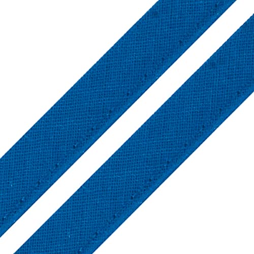 5m Paspelband Stoffband Nähkante Paspelschnur zum Nähen 10mm breit Farbwahl, Größe:10mm, Farbe:dunkelblau von maDDma